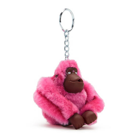 Accesorios Kipling Sven Monkey Keychain Rosas Morados | MX 2002BE